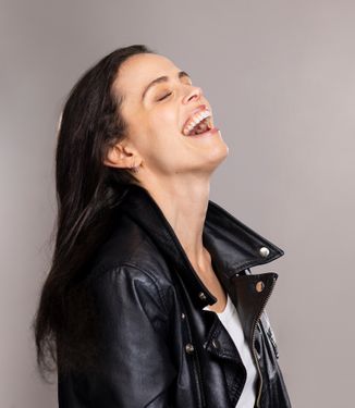 Cecilia Säverman skratt laughter Erik Lundback