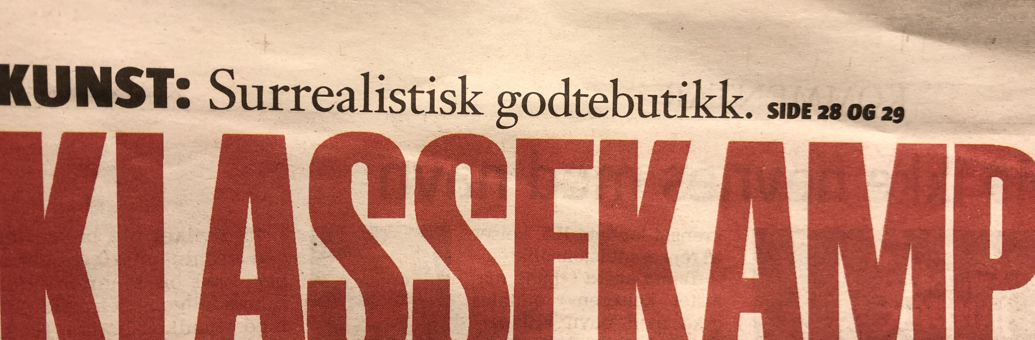 Klassekampen 09.01.19