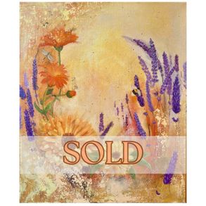 Calendula and lavender