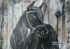 Cheval noir