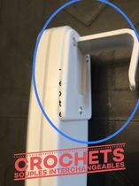 Nos crochets souples sont interchangeables
