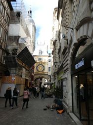 Rouen le gros horloge