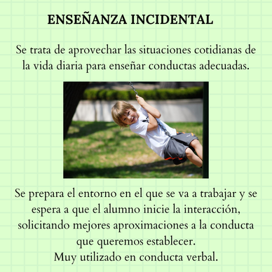 Enseñanza incidental