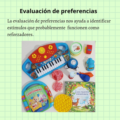 Evaluación de preferencias