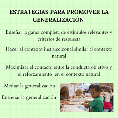 Generalización autismo