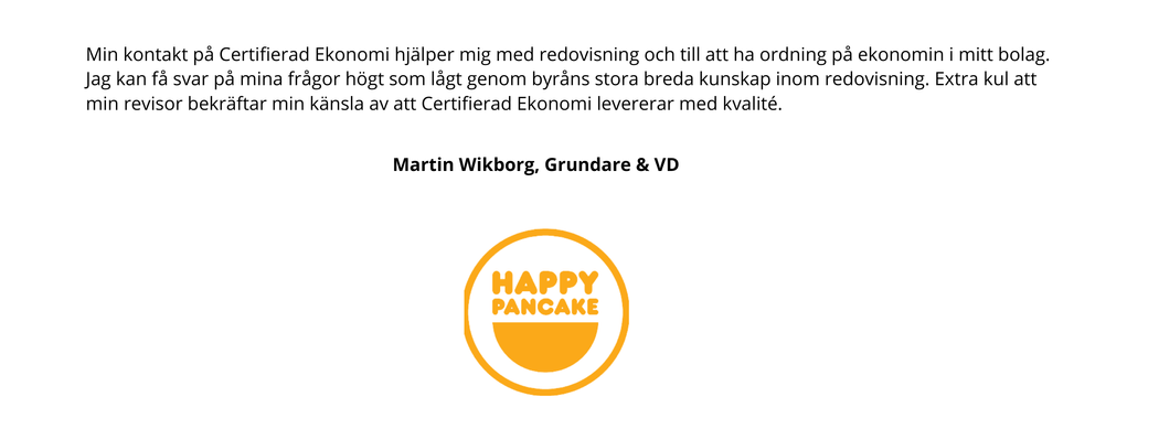Happy Pancake AB
