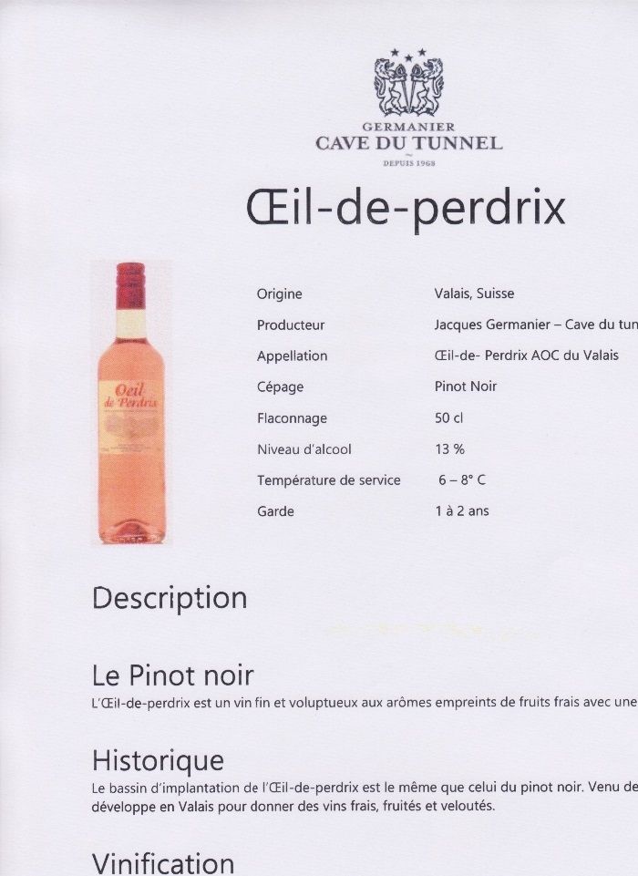 Prix au magasin Champêche  9.00 Frs