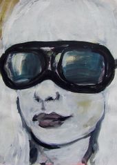 Girl with goggles