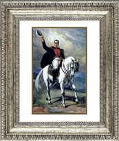 Óleo de Humberto Chaves Cuervo (1919 - 1950) -  Medidas: 1.73 x 1.03 mts.