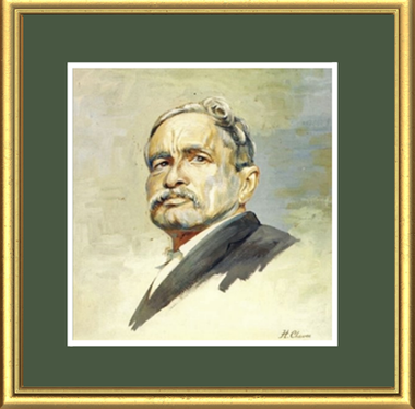 Humberto Chaves Cuervo - Retrato de su padre - óleo - 1906. Edad 15 años