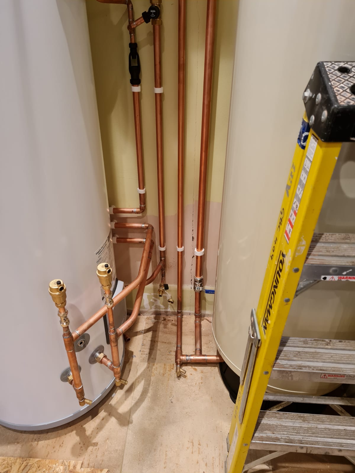 Heating Install1