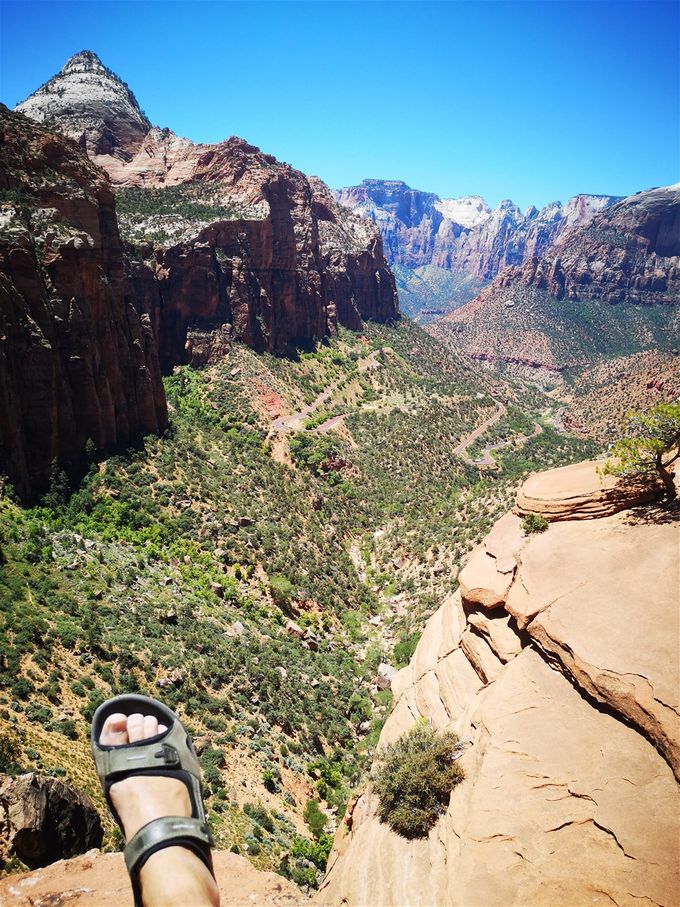 Zion z Canyon Overlook Trail