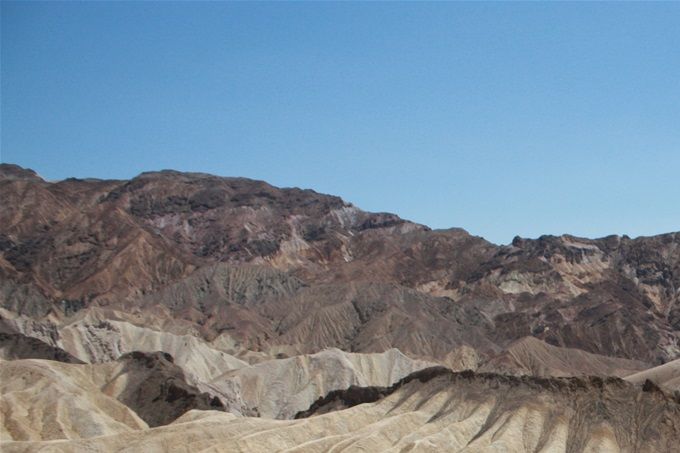 Widok z Zabirskie Point na skalne wydmy