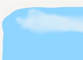 Desde mi orilla en Rio Puelo (pintura digital, Paper53)