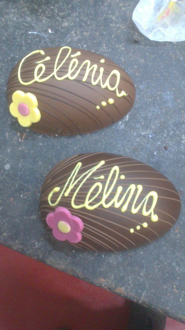 L OEUF CELENIA ET L OEUF MELINA 