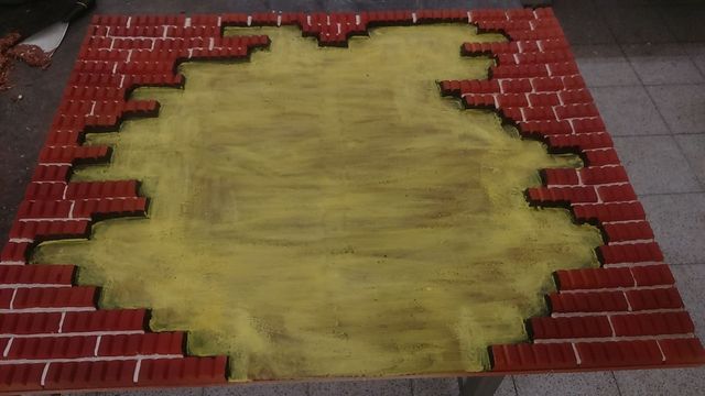 le fond jaune