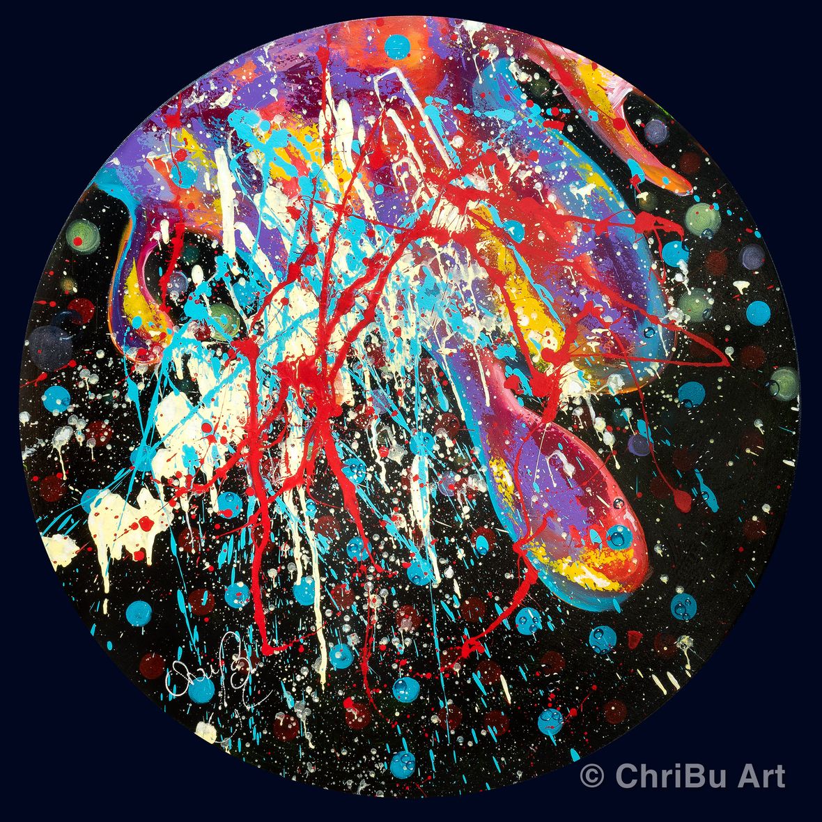 Cirkel Splatter 