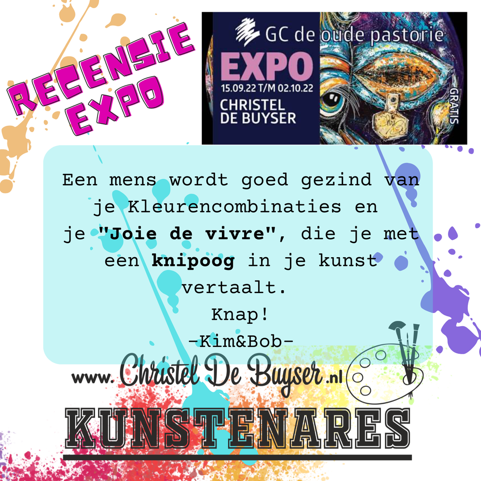 Recensie Expo GC De oude pastorie Nieuwenrode, Kim