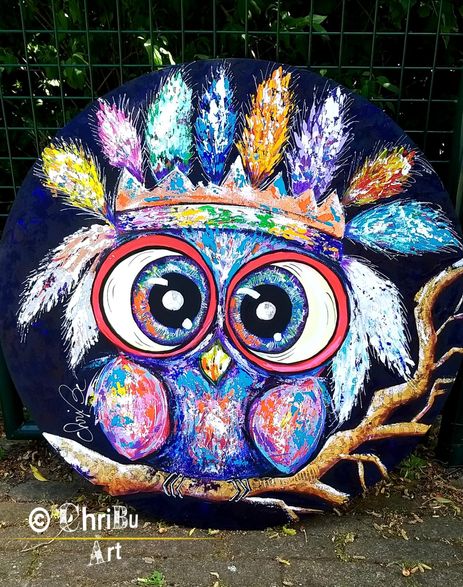 Matoaka, rond doek, doorsnee 80cm