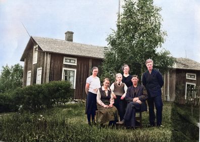 Familjen Öberg 1936