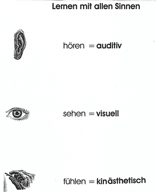 Lernen mit allen Sinnen