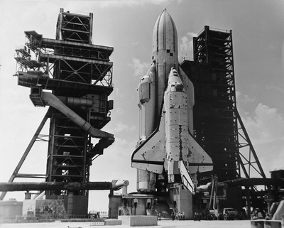Buran in launch position