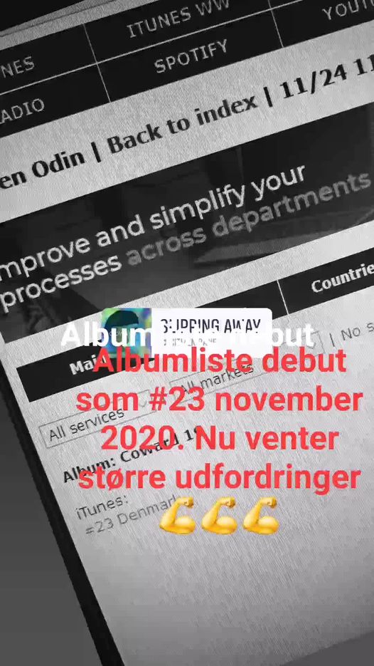 iTunes Album Charts (Denmark)  Coward 19