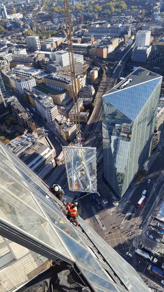 Glass installation