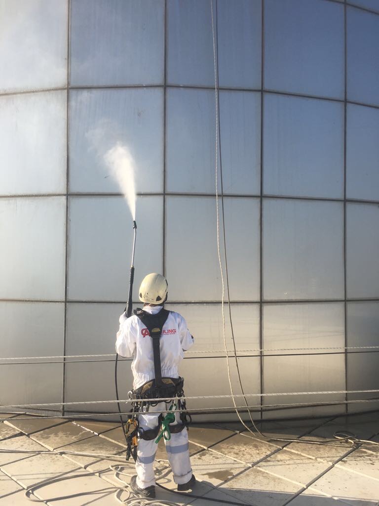 Dubia, Jet washing