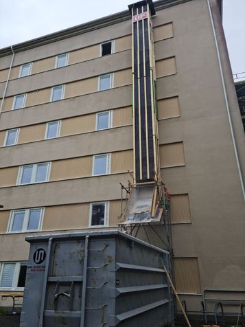Rivning åt OF Bygg 
