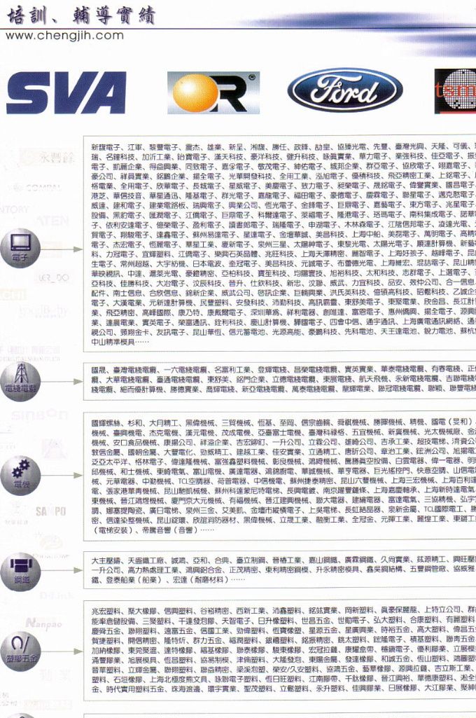 @ 鄭記顧問~歷年部分輔導實績...