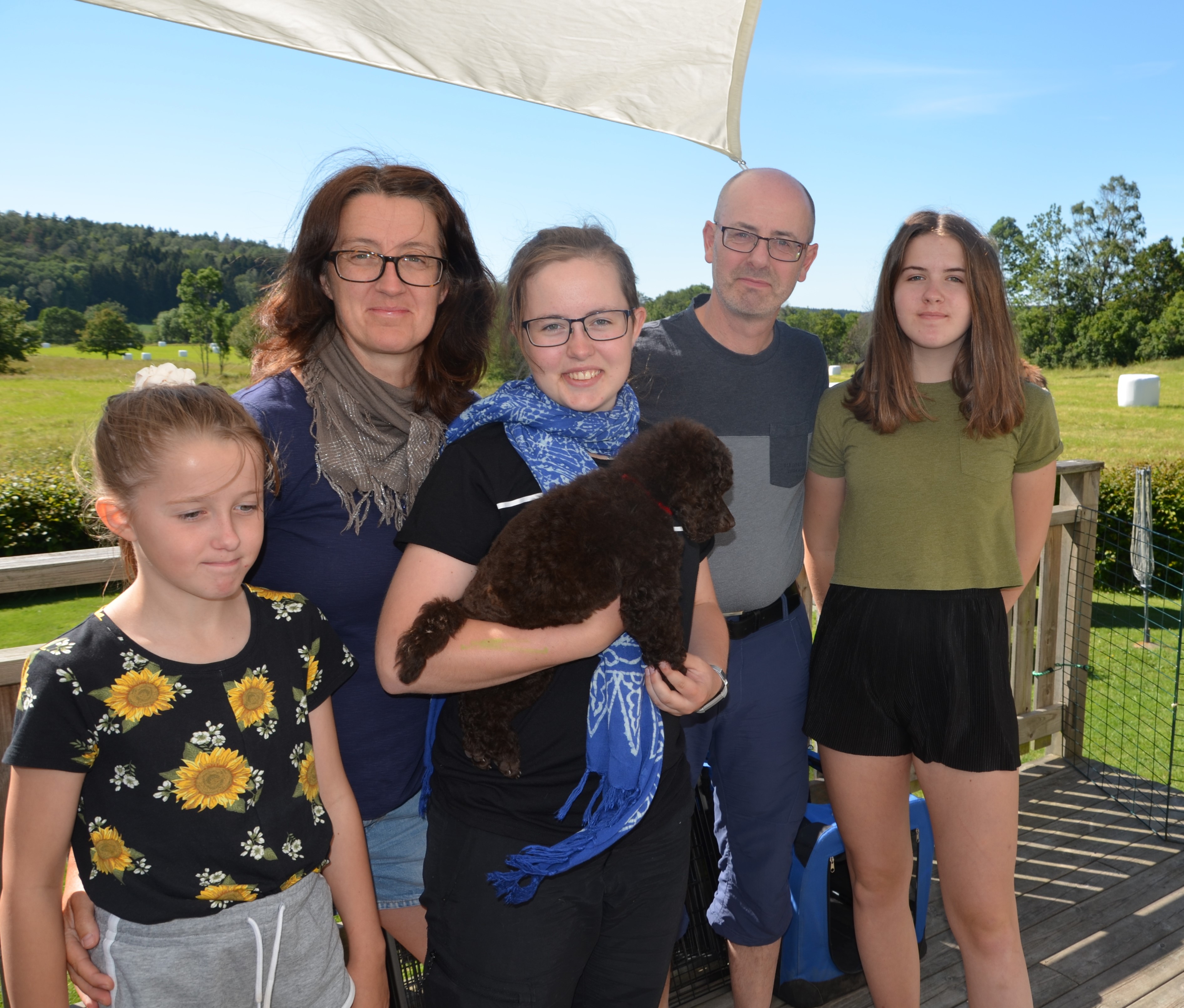 Leias familj, familjen Genberg i Billdal