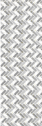 Frig herringbone grey marble