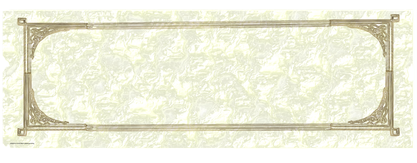 Picture Frame on Opal Canvas 59x20