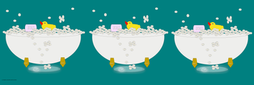 clingersz Designer decals for your tub!
