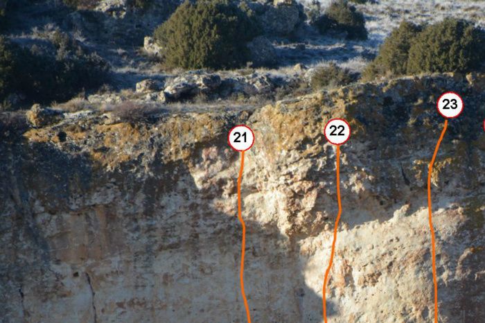 n.24bel*la dama 7b+
25-Maxim 6C+
26Susanna 6b