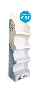 Espositore leggero cartone economico