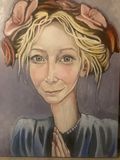 Titel :" Nameste , 1500,- 50x60 igangværende