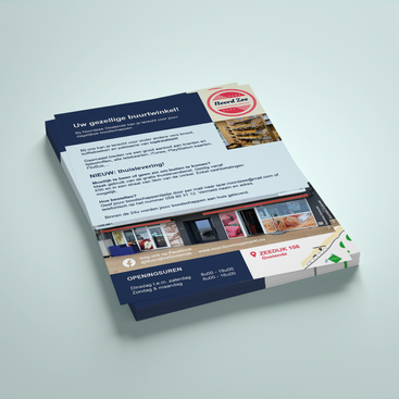 Noordzee Superette - flyer