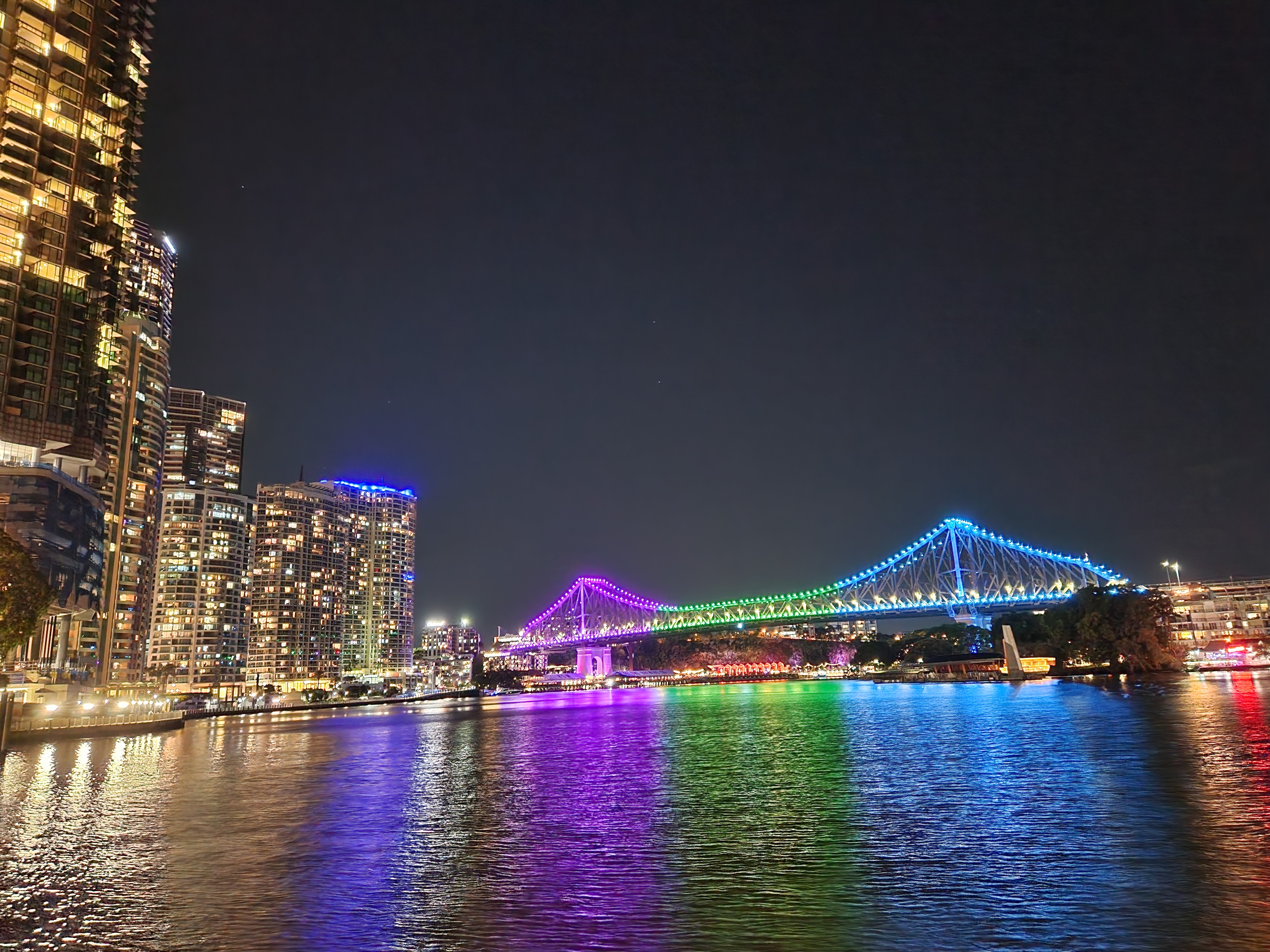 Story Bridge night