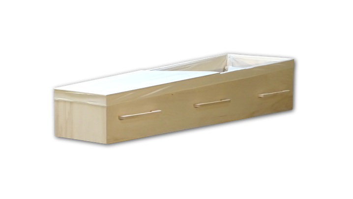 IKEA style coffin