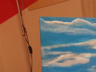 Playa del caribe. Milanés 2919. Acrílico. 100x70 cm