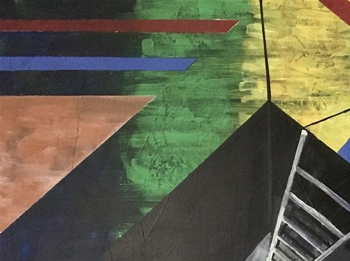Pintores. Milanés 2020. Acrílico. 80x60cm