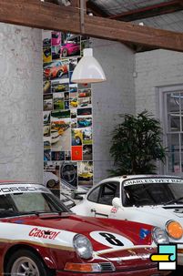 Auto-behang-porsche-foto-collage-