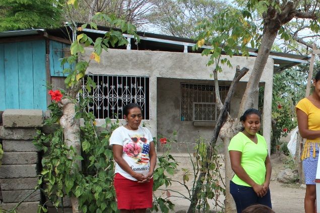 The well in San Luis donated originally by Dr Paul McArthur. Up for upgrading but the only deep and pure water well that they have.
