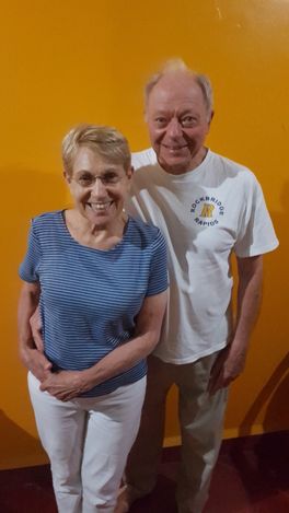 Our US friends and team members. Chip made all tables for NPH daycare program and physio table. Good job Chip. Mary was our sun glasses poster girl.