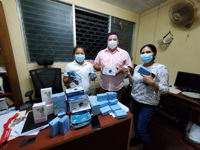 Supplies for the NPH hospital