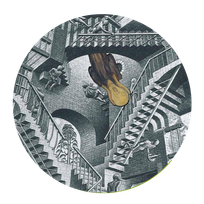 Lost on Stairs badge