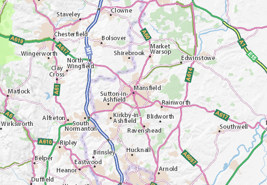 Mansfield Map