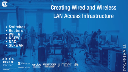 LAN, WAN, Wifi Networking. SDWAN